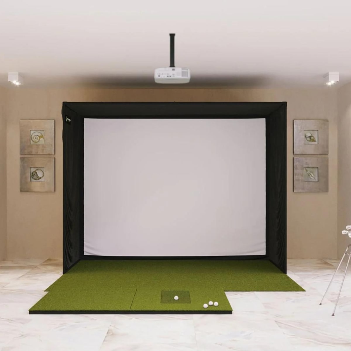 SIG10 Golf Simulator Studio (Complete Package)