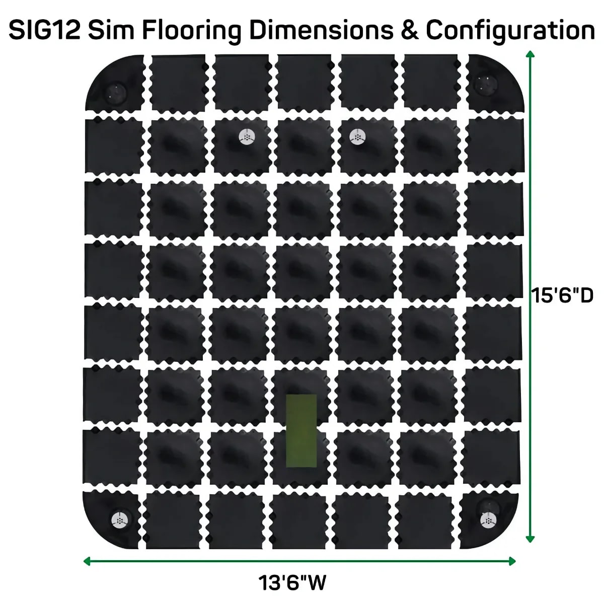 SIGPRO Golf Simulator Flooring