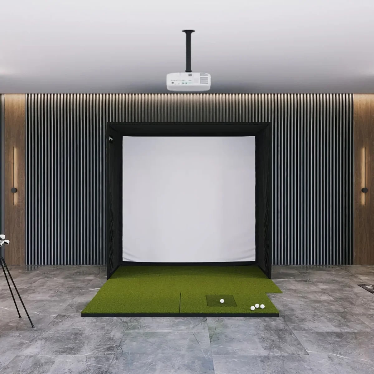 SIG8 Golf Simulator Studio (Complete Package)