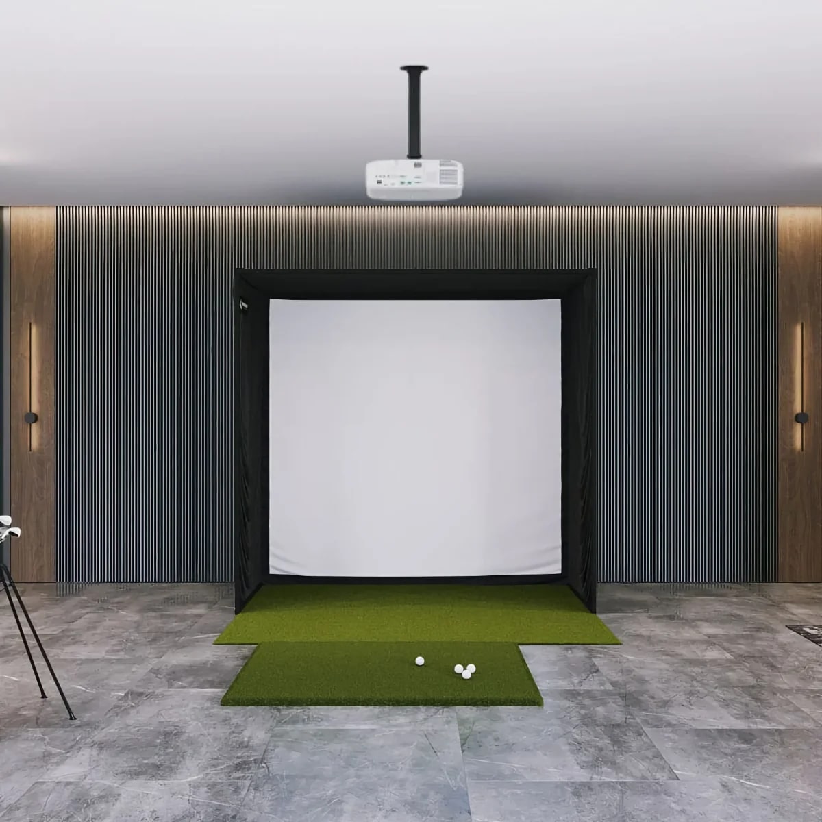 SIG8 Golf Simulator Studio (Complete Package)