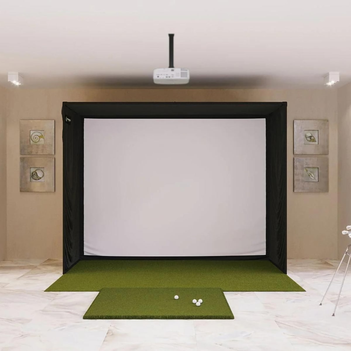 SIG10 Golf Simulator Studio (Complete Package)
