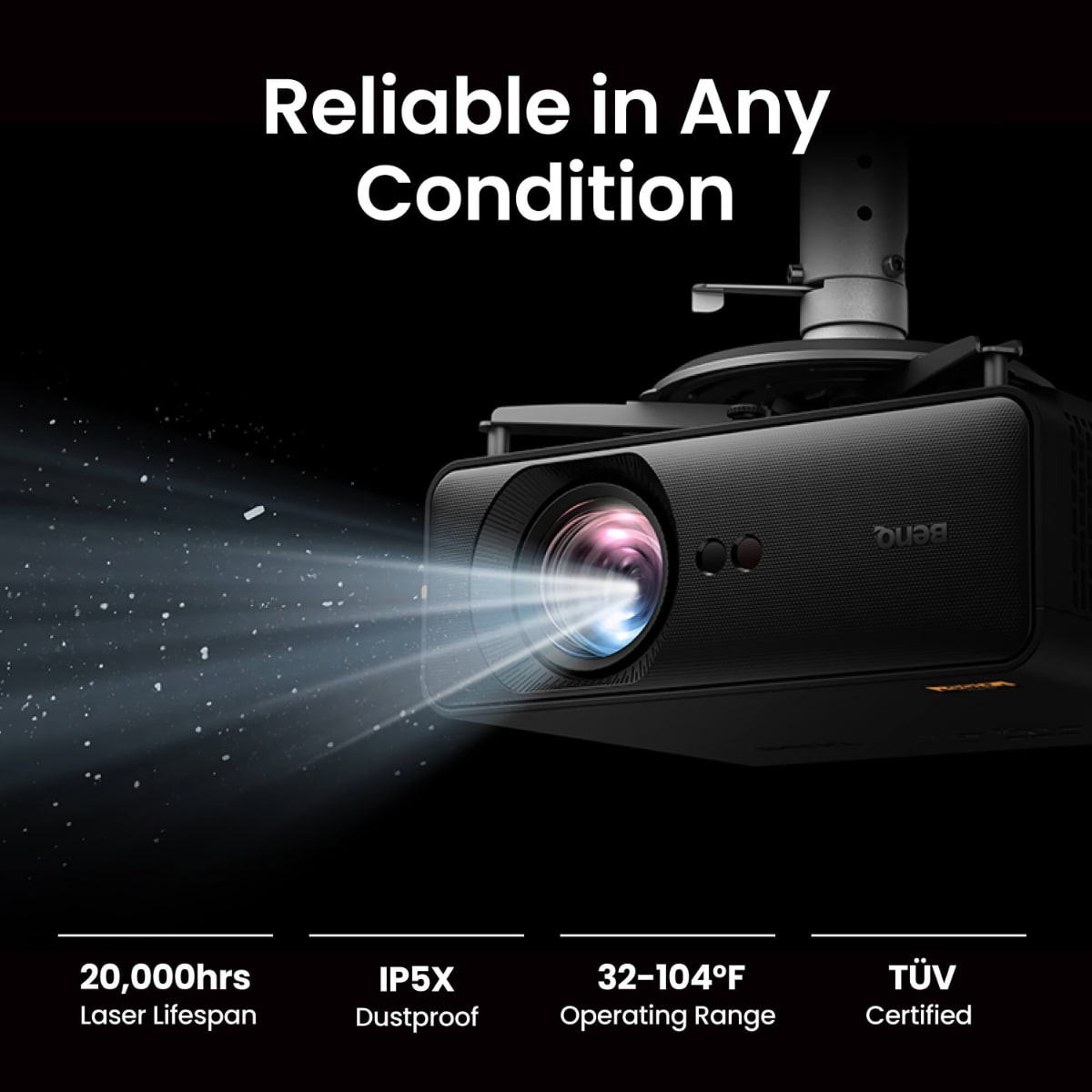 BenQ AH500ST 4000lms 1080p Short Throw Laser Golf Simulator Projector