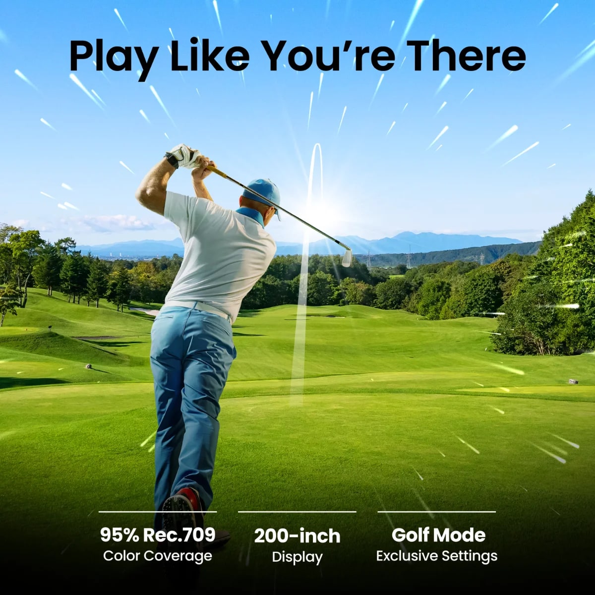 BenQ AH700ST 4000lms 1080p Short Throw Laser Golf Simulator Projector