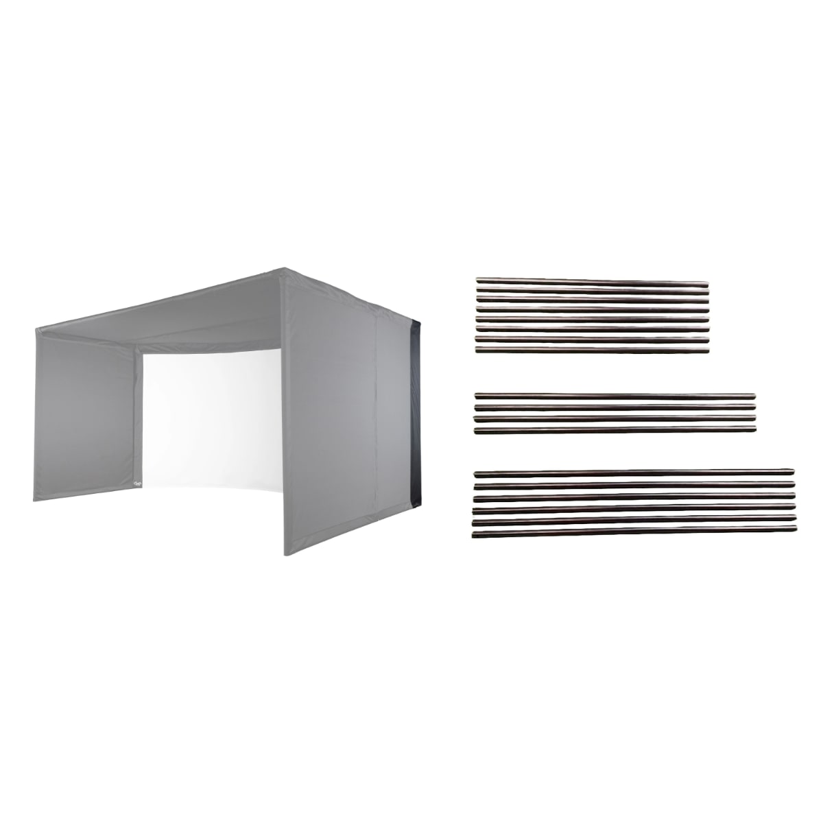 Carl's Place Back Cover Pipe Kit for Curved Golf Enclosure