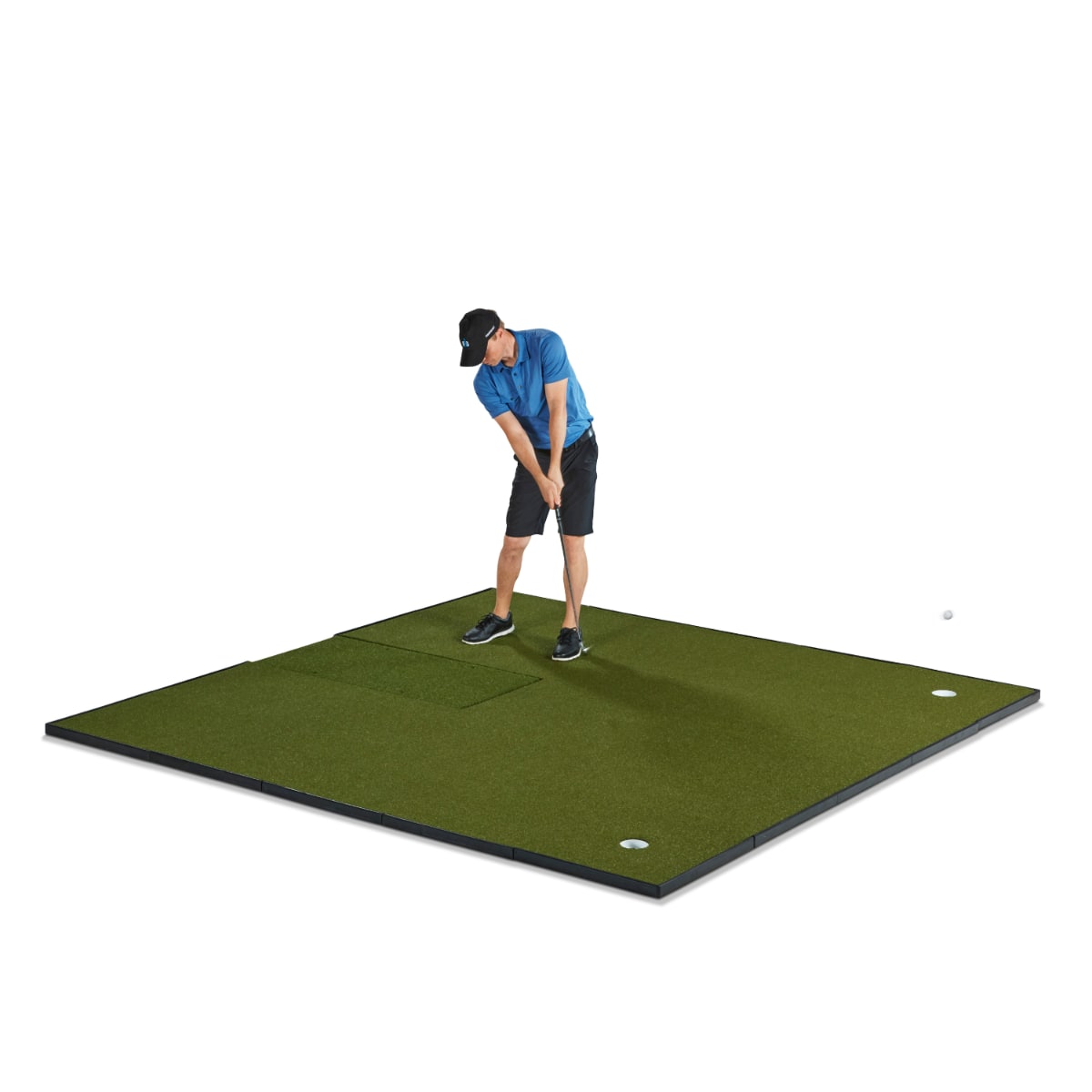 Fiberbuilt Player Preferred Combo Golf Mat – Center Hitting