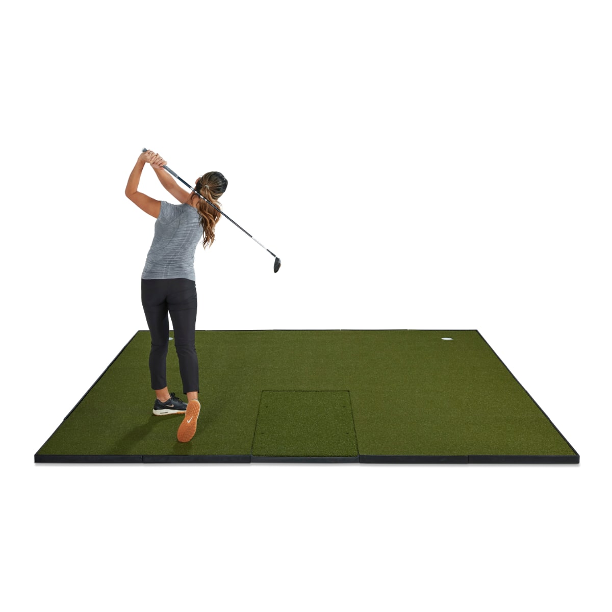 Fiberbuilt Player Preferred Combo Golf Mat – Center Hitting