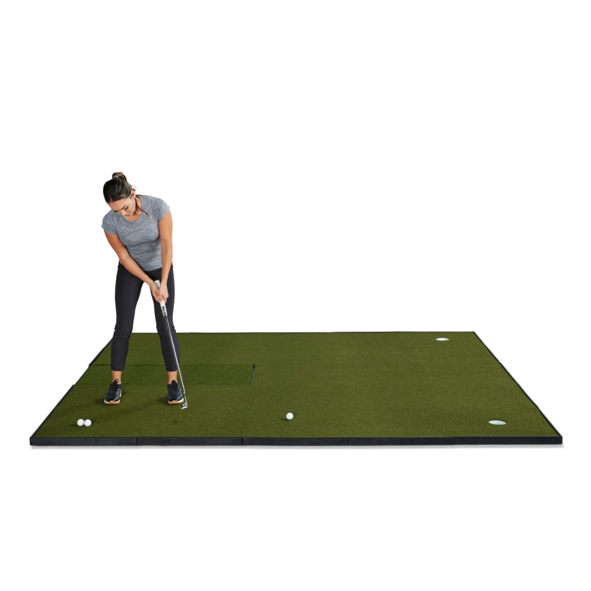 Fiberbuilt Player Preferred Combo Golf Mat – Center Hitting