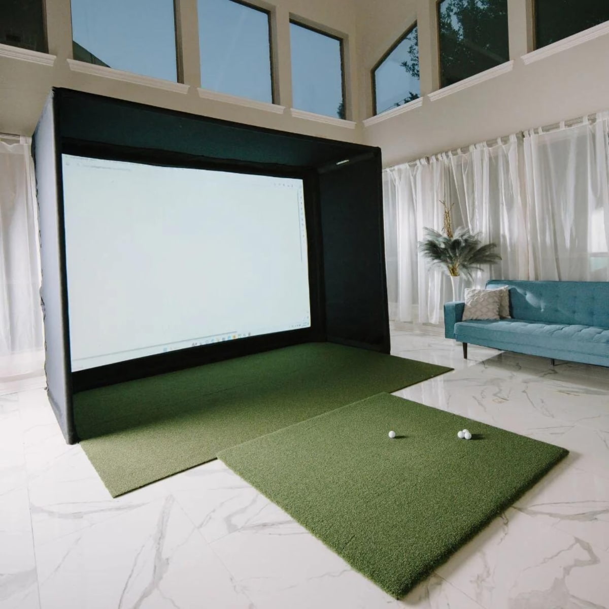 SIG8 Golf Simulator Enclosure