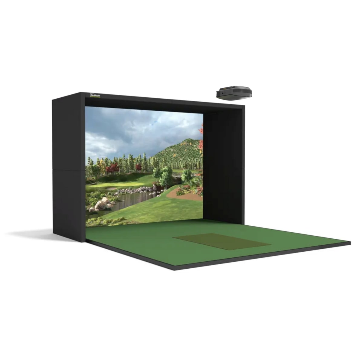 SimBooth 1 Golf Simulator Enclosure