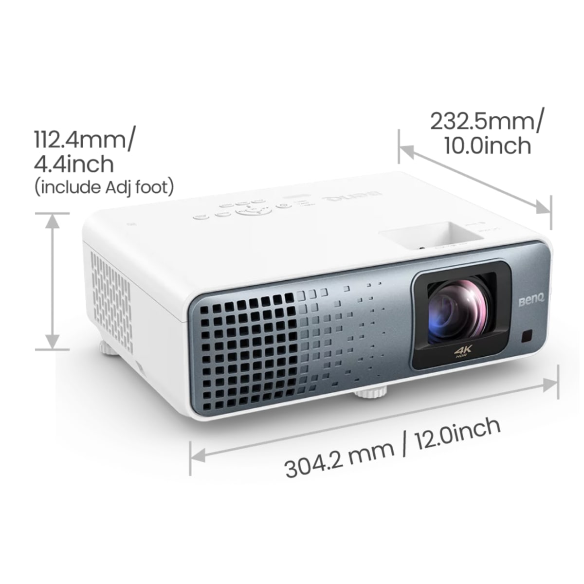 BenQ TK710STi 3200lms 4K UHD Short Throw Laser Golf Simulator Projector