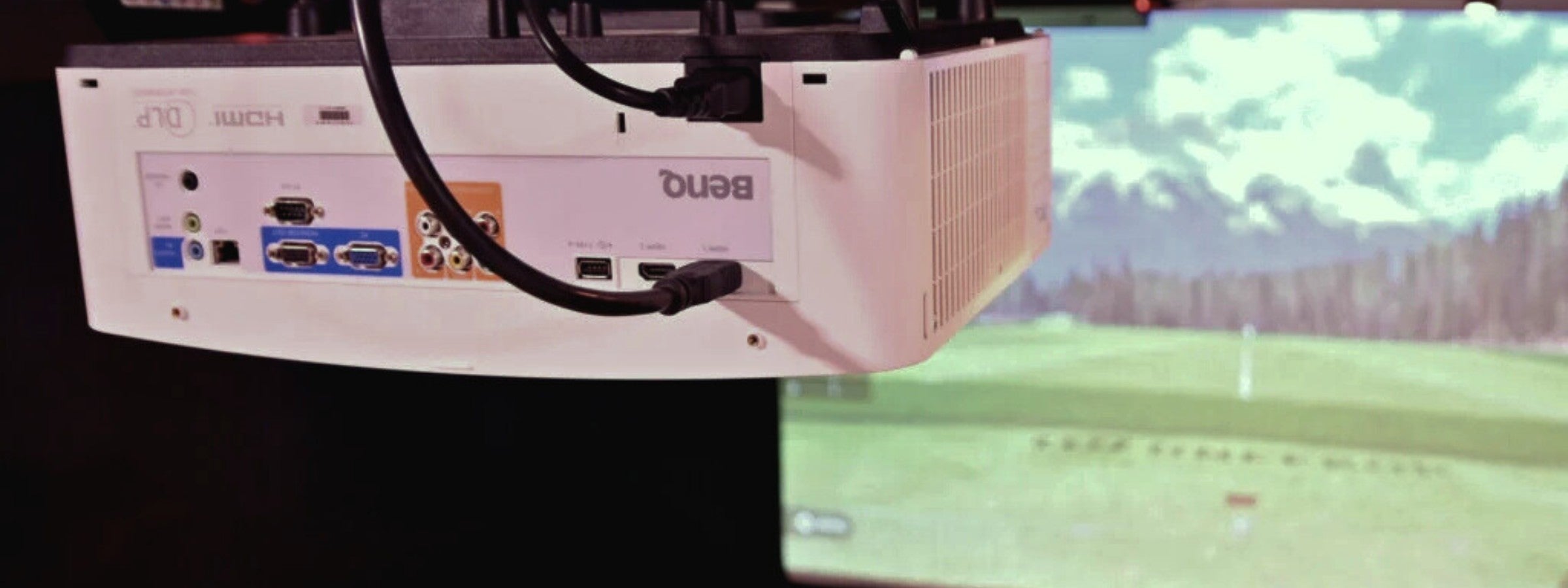 golf simulator projectors
