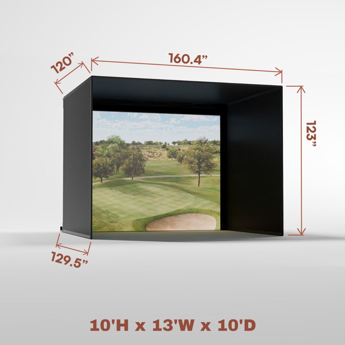 Carl's Place Pro Golf Simulator Enclosure Kit