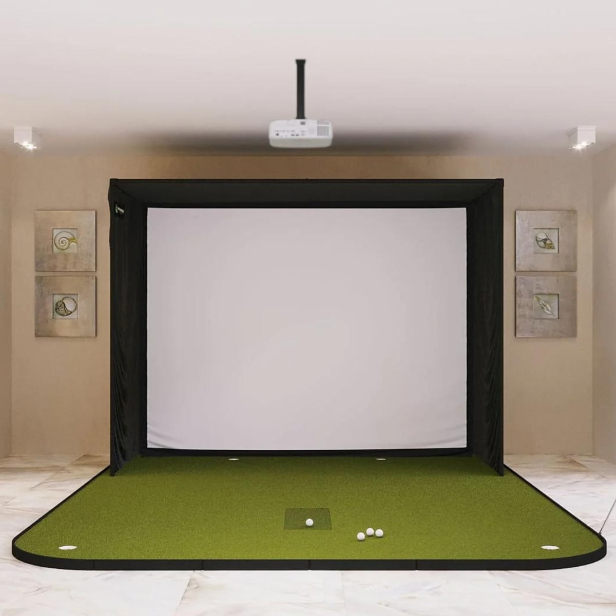 SIG10 Golf Simulator Studio (Complete Package)