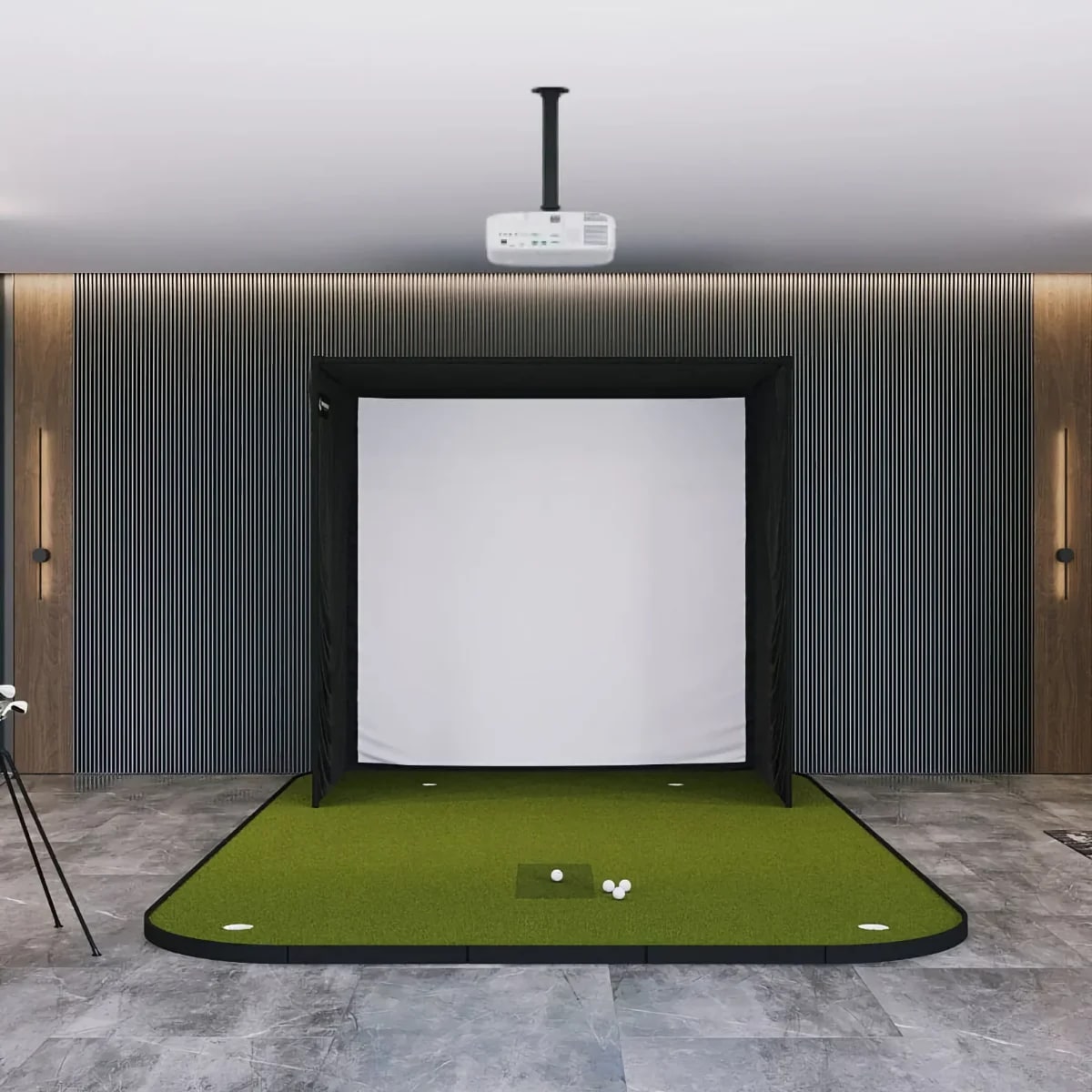 SIG8 Golf Simulator Studio (Complete Package)