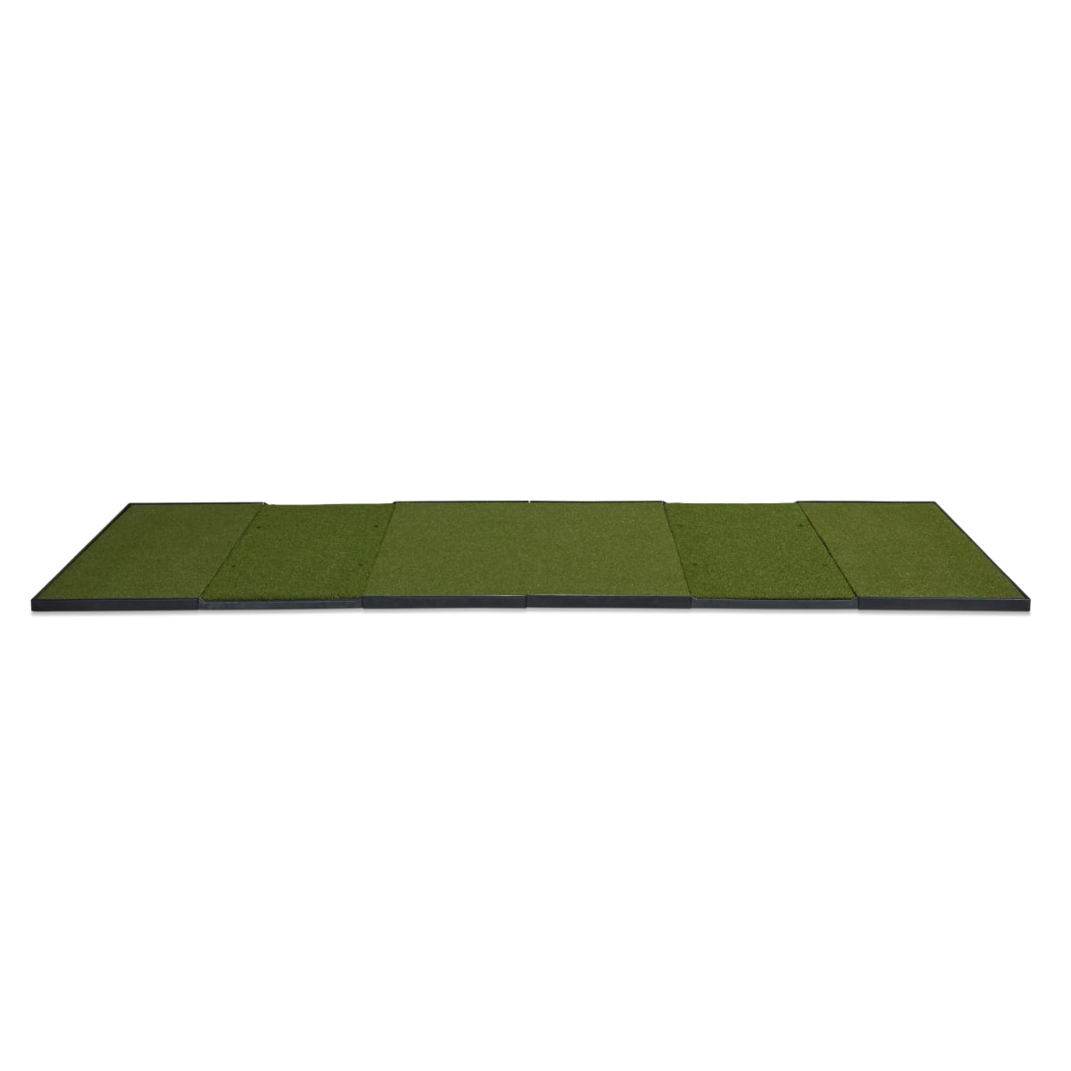 Fiberbuilt Player Preferred 12'x4' Studio Golf Mat – Double Hitting