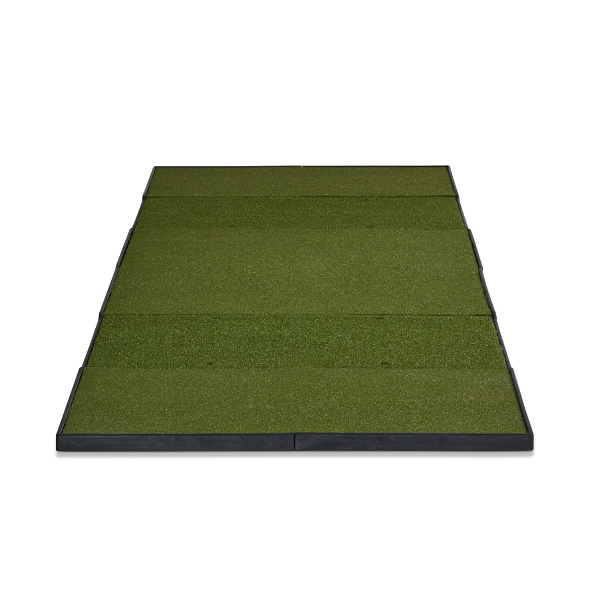 Fiberbuilt Player Preferred 12'x4' Studio Golf Mat – Double Hitting