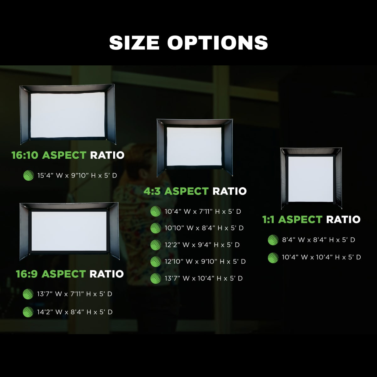 SIG DIY Golf Simulator Enclosure