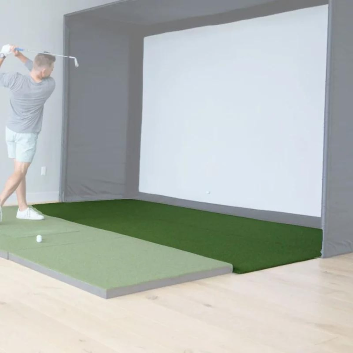 SIG Golf Simulator Enclosure Landing Pad