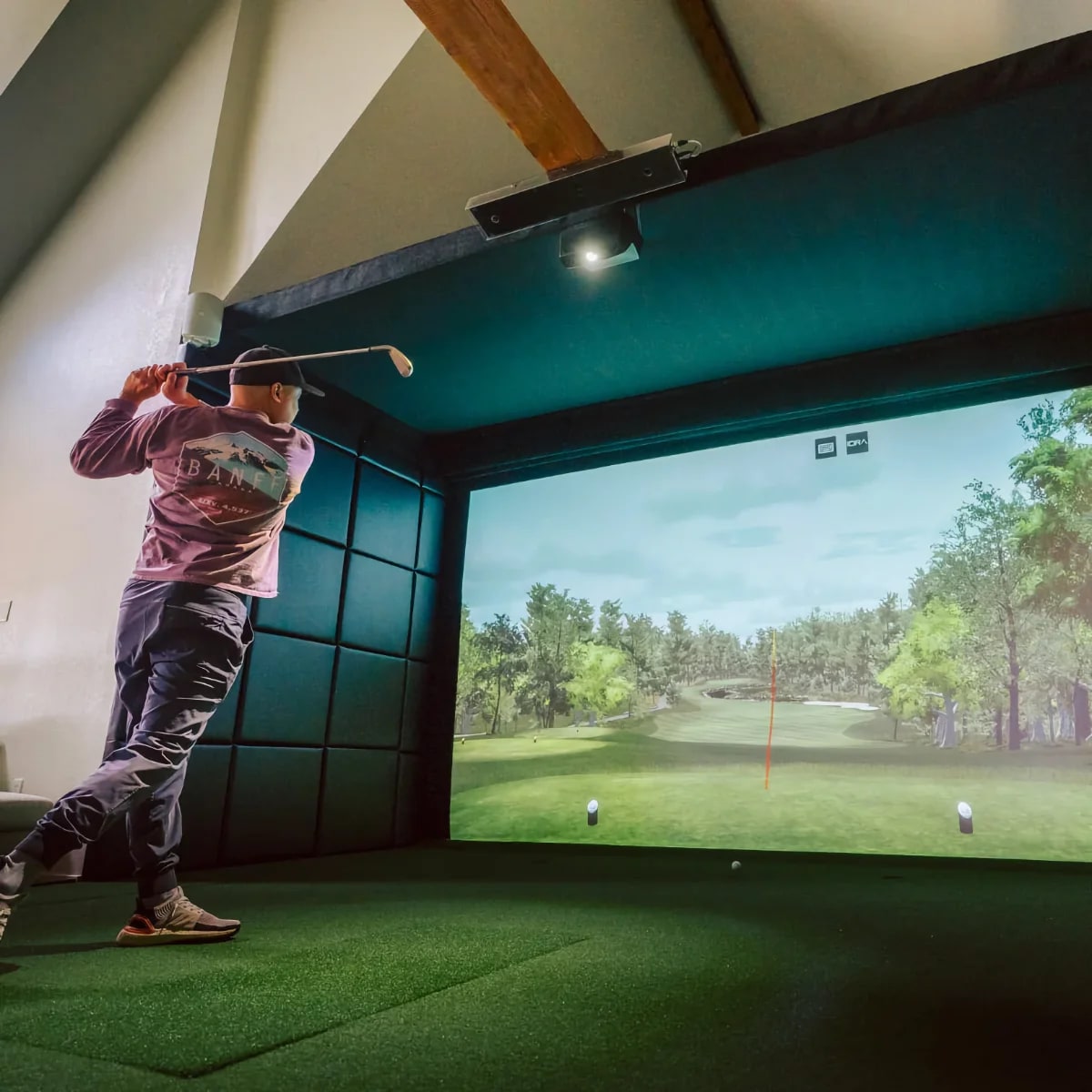 SIGPRO Golf Simulator Wall Padding