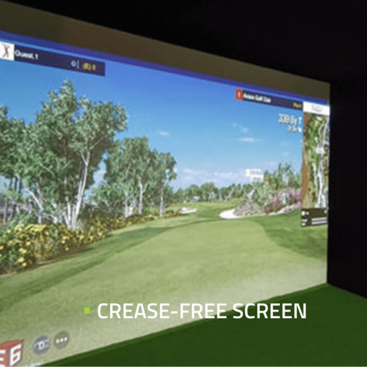 SimBooth 1 Golf Simulator Enclosure