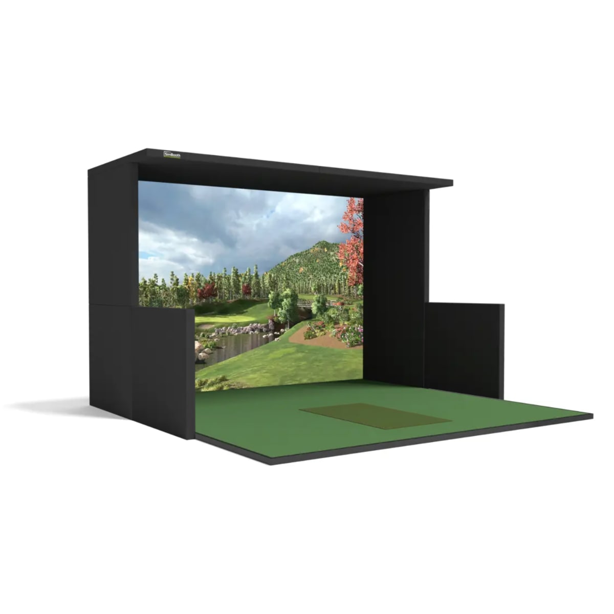 SimBooth 2 Golf Simulator Enclosure