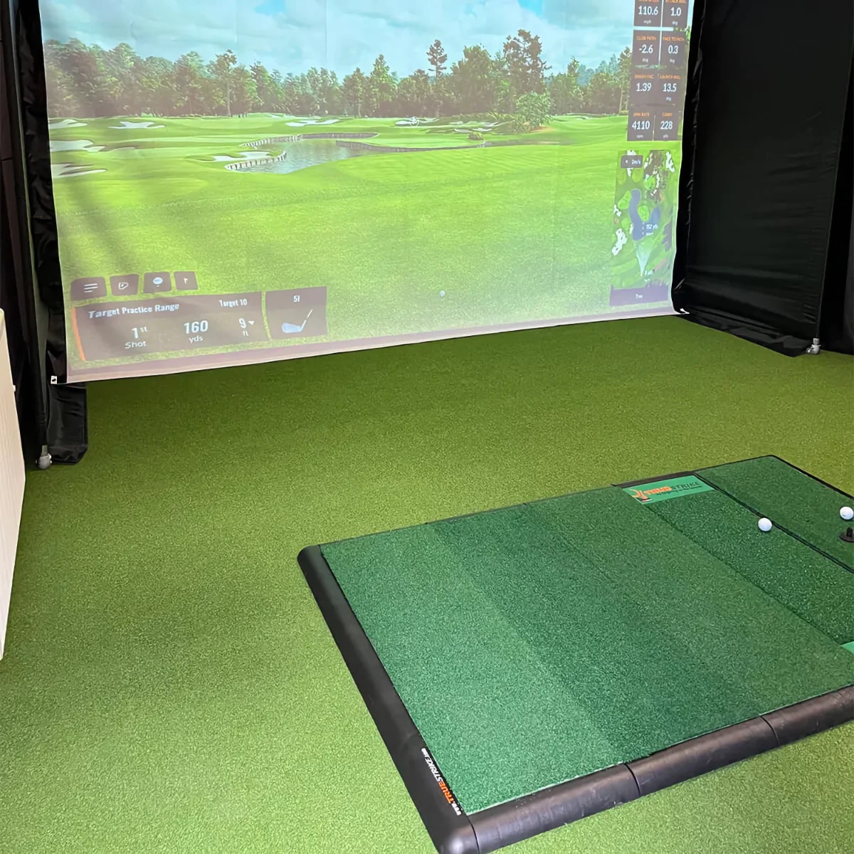 TrueStrike Single Golf Mat